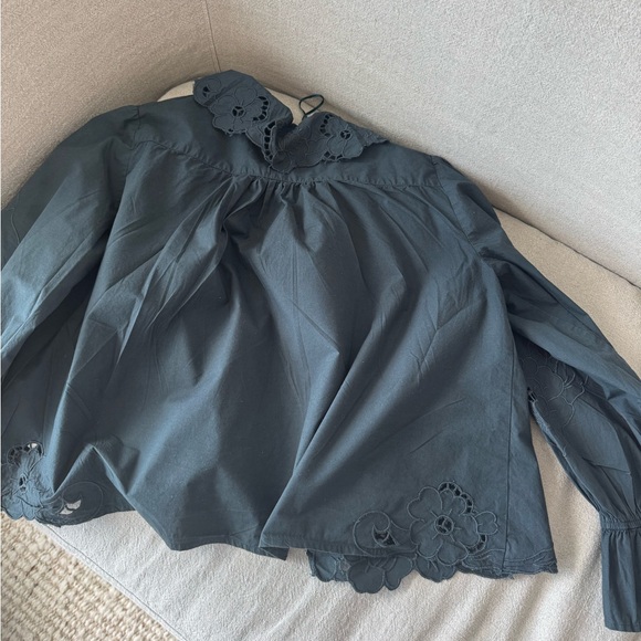 Free People Top - (Maisie Cutwork Top) - Picture 6 of 6